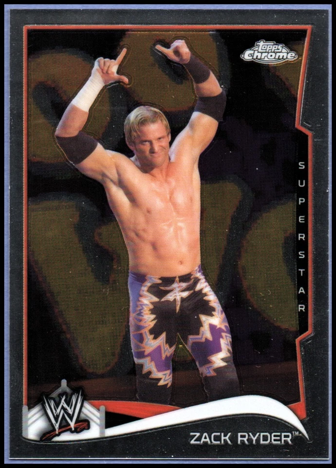 2014 Topps Chrome WWE #52 Zack Ryder - Image 1 of 1