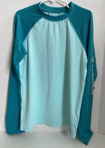 NUOVO Columbia Steamboat Rock manica lunga Sunguard Water Top giovane taglia M 10-12 - Foto 1 di 7