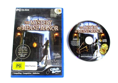 The Mystery of Meane Manor Becky Brogan Adventure PC Game PG Windows 2010 Mumbo - Image 1 of 4