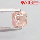 0.58 Ct "Aig" Certified Seductive Natural Unheat Fancy Pink Diamond From Argyle