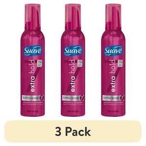 Suave Extra Hold Shaping Mousse, Female 9 oz (Pack of 3) Free Shipping - Picture 1 of 2