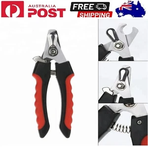 NEW Cat Dog Rabbit Nail Clippers Trimmer Safety Guard Avoid Over-Cutting Toe Paw - Picture 1 of 9