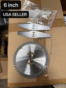 8 Pack Grass Trimmer Blade Heads Replacements- 40 T Blade & 2 Stainless(6inch) - Picture 1 of 5
