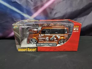 Jada Toys Import Racer Scion xB Orange Die Cast Metal 1:24 GReddy 2004 Rare New - Picture 1 of 7