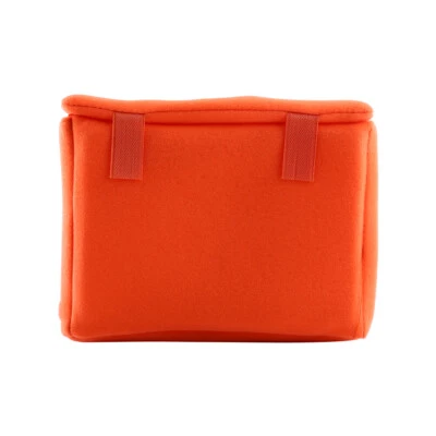 Bolsa de inserción acolchada naranja para cámara DSLR partición interior protección ajuste C Foto 1 de 4