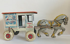1950's Marx "Toyland Farm Products Milk & Cream Wagon" Tin Litho Toy - Excellent