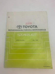 Toyota Starlet Repair Manual For Collision Damage EP90, 91 Series - Picture 1 of 4