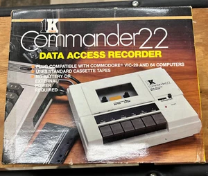 Commodore VIC 20 64 COMPATIBLE 1KData Commander22 Data Access Recorder UNTESTED - Picture 1 of 11