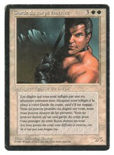 ► magic-style ◄ mtg-veteran bodyguard-French revised fbb-played