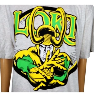 Loki T Shirt Size 2XL XXL Gray Marvel  Comics - Picture 1 of 4