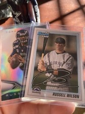 2010 BOWMAN DRAFT PICKS RUSSELL WILSON #BDPP47 ROOKIE CARD RC