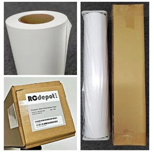 24" x 100' Polypropylen Banner Rolle Folie Poly Vinyl Tintenstrahldruck Poster Schilder - Bild 1 von 6