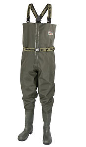 SNOWBEE Granite PVC Fishing Chest Waders Cleated Sole - All Sizes 