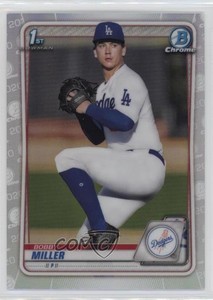 2020 Bowman Draft Chrome Refractor Bobby Miller #BD-38