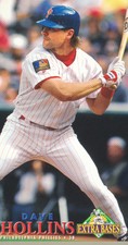 1994 Fleer Extra Bases Baseball #335 Dave Hollins Philadelphia Phillies