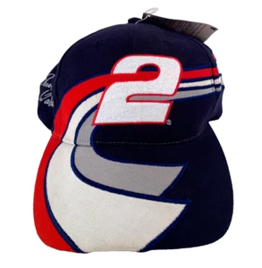 Vintage Rusty Wallace #2 Embroidered Baseball Hat Nascar 2000 Embroidered NWT - Picture 1 of 9