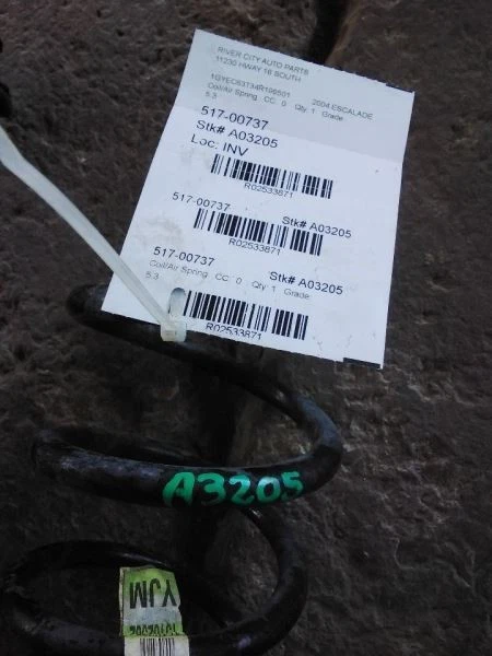 Air/Coil Spring Rear Fits 00-06 SUBURBAN 1500 2533871 - Image 1 of 2