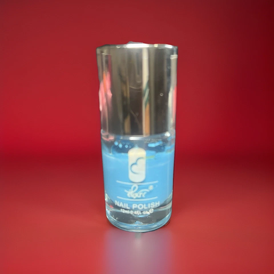 Esmalte de uñas azul bebé secado rápido 3 capas acabado perfecto  Foto 1 de 1