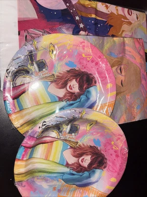 Mantel servilletas platos pastel fiesta cumpleaños Taylor Swift  Foto 1 de 4