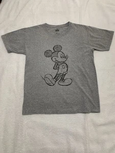 Boy's Mickey & Friends Retro Mickey Mouse Sketch Graphic Tee Shirt Size XXL - Picture 1 of 4