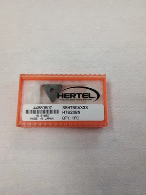 Inserto de torneado de carburo 3SHTNGA333 HT620BN HERTEL 44880607 1 PC Foto 1 de 3