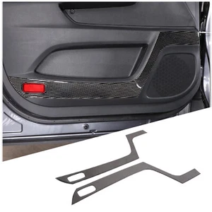 Panel de puerta delantera de fibra de carbono borde antipatada para Honda Pilot 2016-19 - Imagen 1 de 12