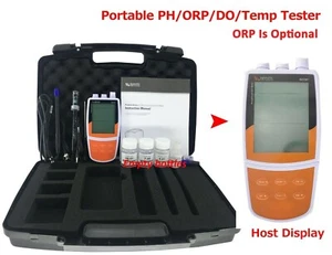 Water Quality Meter Monitor pH Meter Dissolved Oxygen Temp Tester USB Interface - Picture 1 of 9