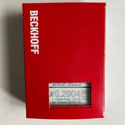 1PS For BECKHOFF KL2904 PLC Module In Box New Free Shipping - Image 1 of 2