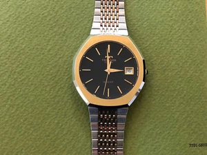 Technos Japan New & Never Worn Rare Men's Watch in Stainless Steel/Gold Plated. - Picture 1 of 8