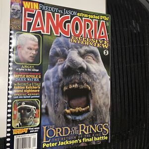 FANGORIA # 229, Lord of the Rings, The Butterfly Effect, Angel Free Shipping USA