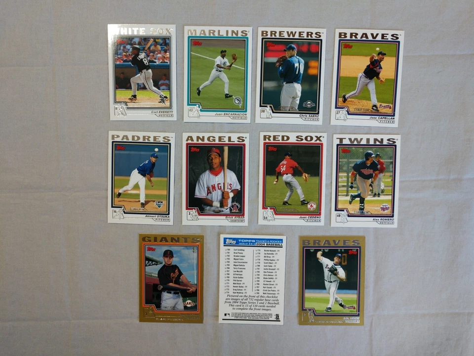 2004 Topps negociado béisbol - - - Elige una tarjeta - - - Completa un conjunto Foto 1 de 1