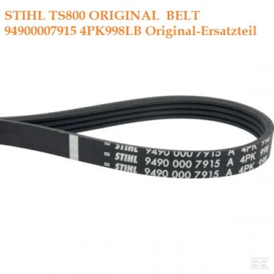 STIHL TS800 ORIGINAL  BELT 94900007915 4PK998LB Original-Ersatzteil - Bild 1 von 2
