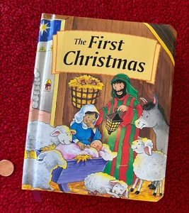 THE FIRST CHRISTMAS - Excellent Board book by Marie Birkinshaw 48 pages - Imagen 1 de 6