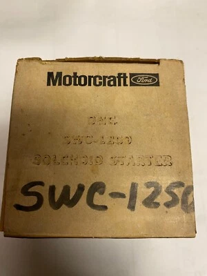 Motorcraft SWC1269 Starer 电磁阀与 2932813 3837337 相同,适合 69-75 克莱斯勒 — 第 1/4 张图片