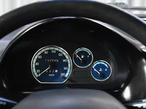 For Daewoo Matiz Polished Aluminum Dial Gauge Trim Cluster Rings 3pcs - Picture 1 of 8