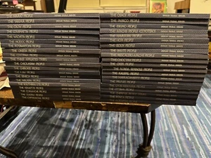 Indian Tribal Series Numbered Signed 1971-1974 Native American History Set of 40 - Picture 1 of 7