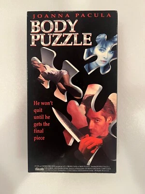 Lamberto Bava’s BODY PUZZLE VHS 1992 Joanna Pacula Unrated Tested Thriller - Image 1 of 2