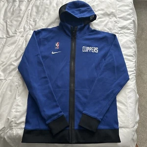 Nike Therma Flex Los Angeles Clippers Warm-Up Hooded Jacket Youth L (14-16) - Picture 1 of 4