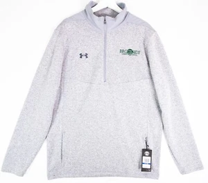 Under Armour Brookside Charter School Logo 1/4 Zip Pullover Shirt Men’s Size XL - Picture 1 of 12
