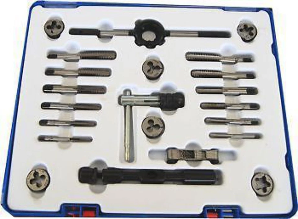 Soba 22pc BSW Tap & Die Set for Model Engineers Classic Cars Whitworth Thread