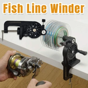 Fishing Line Spooler Reel Winder Portable Spooling Station Tool Spinning Reels - Picture 1 of 14