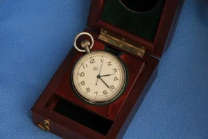 vintage schöner Zustand Taschenuhr 1mchz Kirov Marine Chronometer - Bild 1 von 13