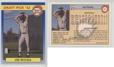 1992 Front Row Draft Picks Joe Petcka #91