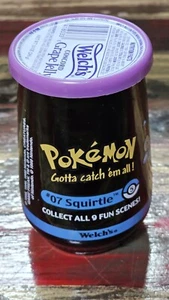 Welch’s Jelly Jar Glas Pokeman Squirtle #07 versiegelt - Bild 1 von 6