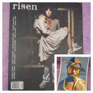 Risen Magazine Tupac Shakur Obey Poster Mortensen Anthony Kiedis Jan Feb 2005 - Picture 1 of 24