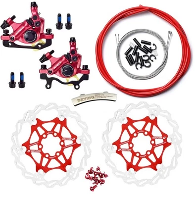 Zoom MTB Mountain Bike Mechanical Disc Brake Front & Rear Floating Rotor 160mm - Image 1 of 4