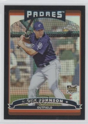 2006 Topps Chrome Black Refractor /549 Ben Johnson #319 - Image 1 of 2