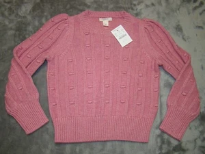 NWT Crewcuts Girls Size XS 4-5 Cable Knit Sweater - Picture 1 of 8
