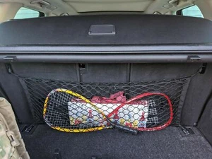 Rear Trunk Envelope Style Mesh Cargo Net for VW VOLKSWAGEN TOUAREG 2011-2019 New - Picture 1 of 24