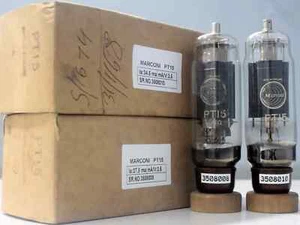 Marconi PT15 Brown Base Made in England AVO 160 Tested 1mp 2pc - Picture 1 of 11